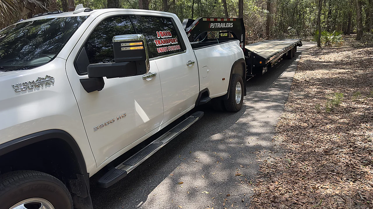 J Davis Transport truck