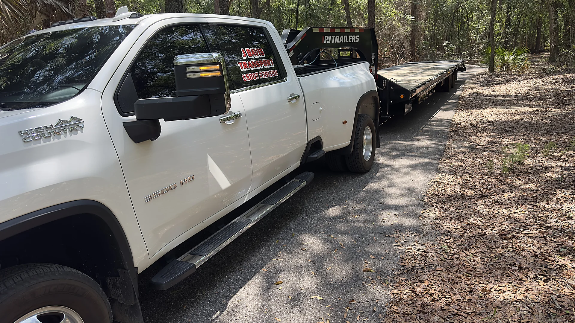 J Davis Transport truck